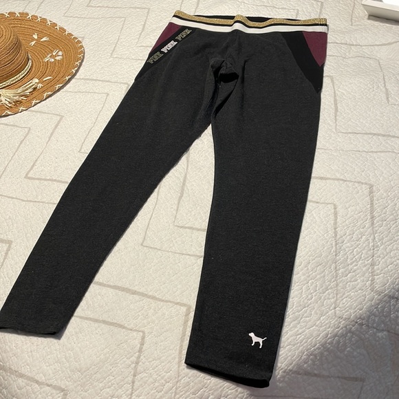PINK Victoria’s Secret Leggings & Sports Bra Lot L Large - Picture 7 of 14